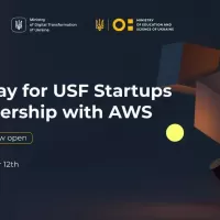 Триває реєстрація стартапів та підприємців для участі в Open Day for USF Startups in Partnership with AWS 